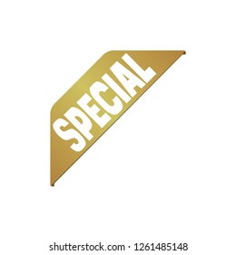 corner ribbon banner icon set (SPECIAL)