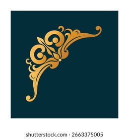 Scrollwork de esquina para la marca de Antiguas de lujo