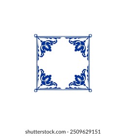 corner set square element vector element