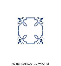 corner set square element vector element