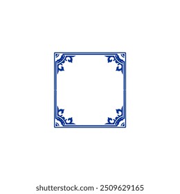 corner set square element vector element