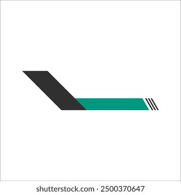 Corner shape abstract modern. Modern geometric background for business presentation. vector illustration