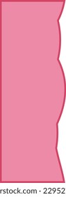 forma, ilustración, diseño, vector, elemento, esquina, onda, moderna, forma