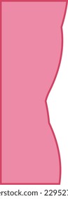 forma, ilustración, diseño, vector, elemento, esquina, onda, moderna, forma