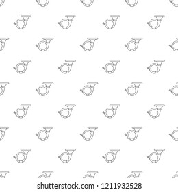 Cornet pattern vector seamless repeating for any web design