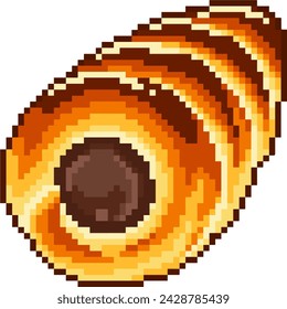 Cornet Pie Pixel for bakery and café