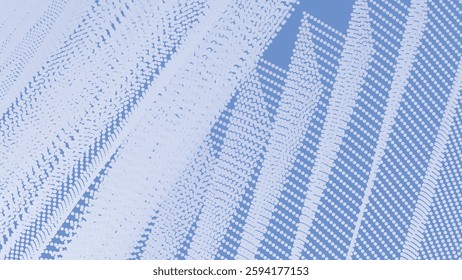 Cornflower blue with halftone abstract background for backdrop or presentation