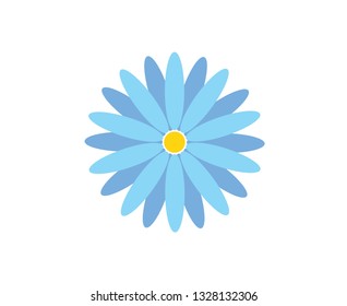 Cornflower icon in simple style