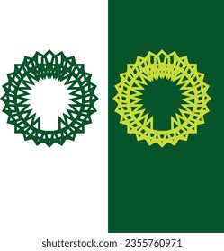 Cornflower simple geometric background vector