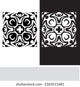 Cornflower simple geometric background vector
