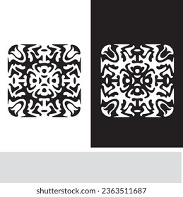 Cornflower simple geometric background vector
