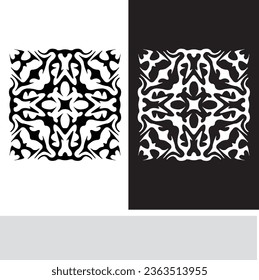 Cornflower simple geometric background vector