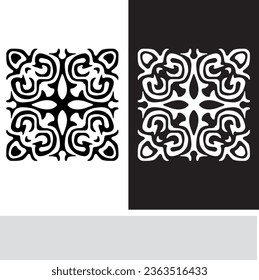 Cornflower simple geometric background vector