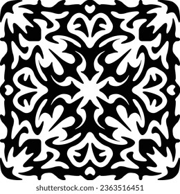 Cornflower simple geometric background vector