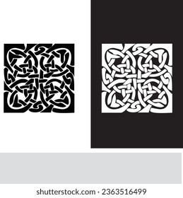 Cornflower simple geometric background vector