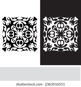 Cornflower simple geometric background vector