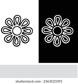 Cornflower simple geometric background vector