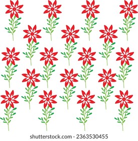 Cornflower simple geometric background vector
