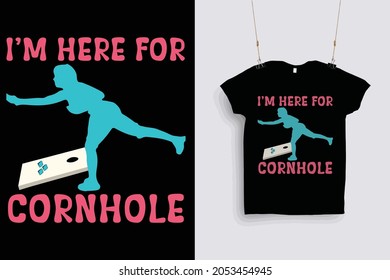 Cornhole Lover Best T-shirt Design