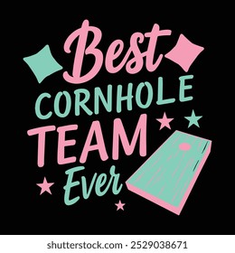 Cornhole Quote Printable Vector Design