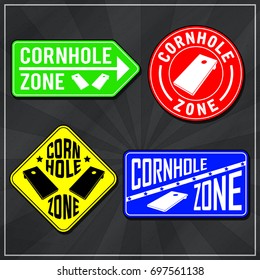 Cornhole Zone Logos