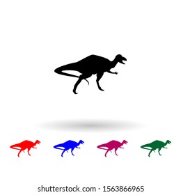 Cornotaurus multi color icon. Simple glyph, flat vector of dinosaur icons for ui and ux, website or mobile application