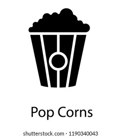 Corns baked in oven is known as popcorn