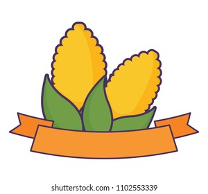 corns vegetables design 