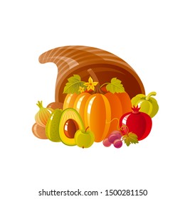 Cartoon Cornucopia Images Stock Photos Vectors Shutterstock Cornucopia cartoon icon isolated on a white background. https www shutterstock com image vector cornucopia horn plenty fruit vegetable basket 1500281150