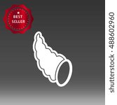 Cornucopia / Horn of Plenty Vector Icon Illustration