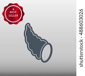Cornucopia / Horn of Plenty Vector Icon Illustration