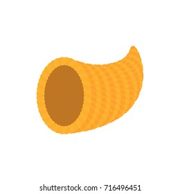 Cornucopia icon in flat design vector