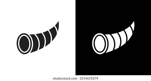 cornucopia icon linear logo isolated