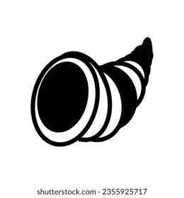 cornucopia icon solid style vector