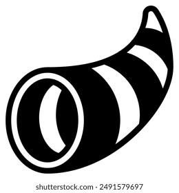 Cornucopia thanks giving icon illustration