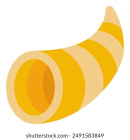 Cornucopia thanks giving icon illustration