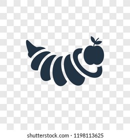 Cornucopia vector icon isolated on transparent background, Cornucopia transparency logo concept