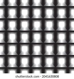 Corona - black and white gradient vector pattern background