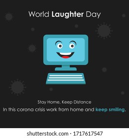 Corona Crisis Keep Smiling, World Laughter Day 