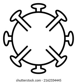 corona icon,  vector illustration, best used for hospital