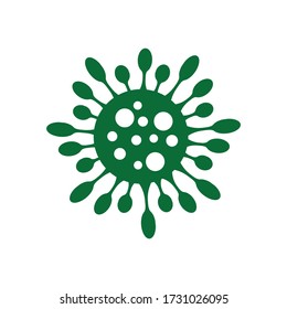 Corona Illustration vector simple design