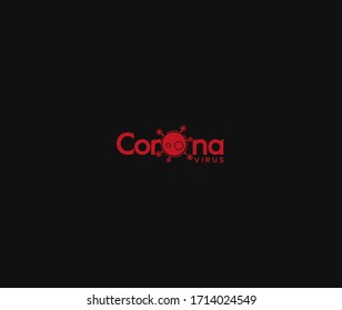 Corona logo design concept artwork