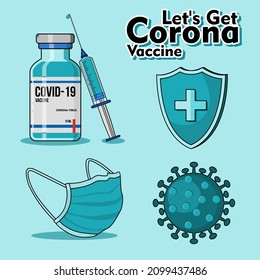 Corona Vaccine Graphic Resources Vector