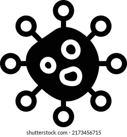 Corona Vector illustration on a transparent background.Premium quality symbols.Glyphs vector icon for concept and graphic design.