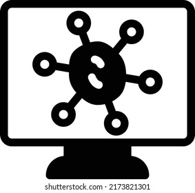 Corona Vector illustration on a transparent background.Premium quality symbols.Glyphs vector icon for concept and graphic design.
