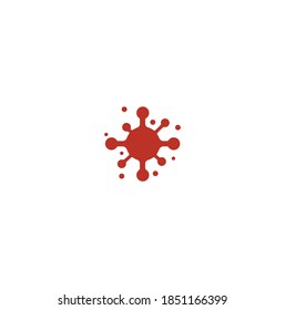 corona vector logo icon design