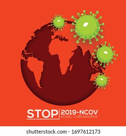 Corona virus 2019 COVID-2019 Background,Logo,Symbol,Virus Disease,Virus Infection