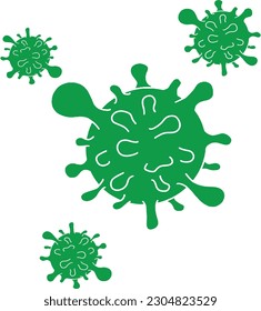Corona virus 2019 or a germ form