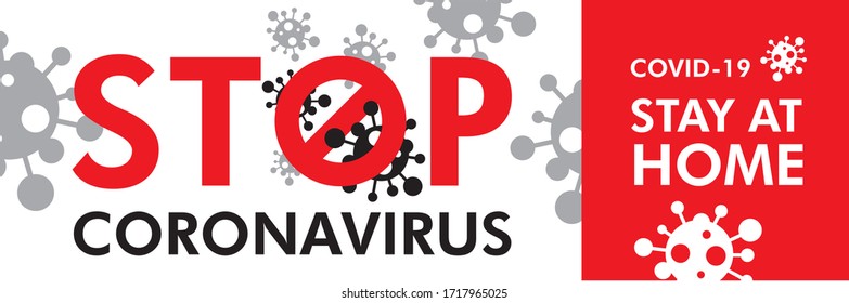 Corona virus -2019-nCoV. Banner, Vector illustration.