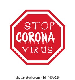 Corona virus 2019-nCoV Stopping Vector illustration. Epidemic Wuhan COVID-19  Virus Global Spreading Concept Symbol - Shutterstock ID 1644656329